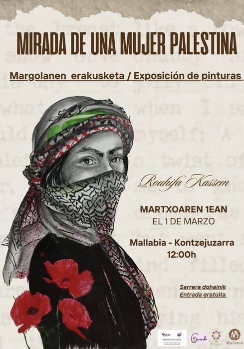 "Emakume palestinar baten begirada"