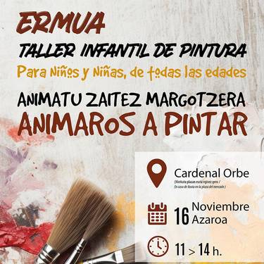 Pintura Tailerra umeentzat