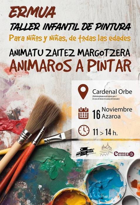 Pintura Tailerra umeentzat