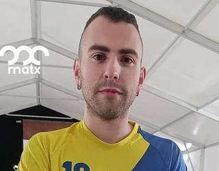 Leizaran eskubaloi taldeko jokalariak abilezia jokoan
