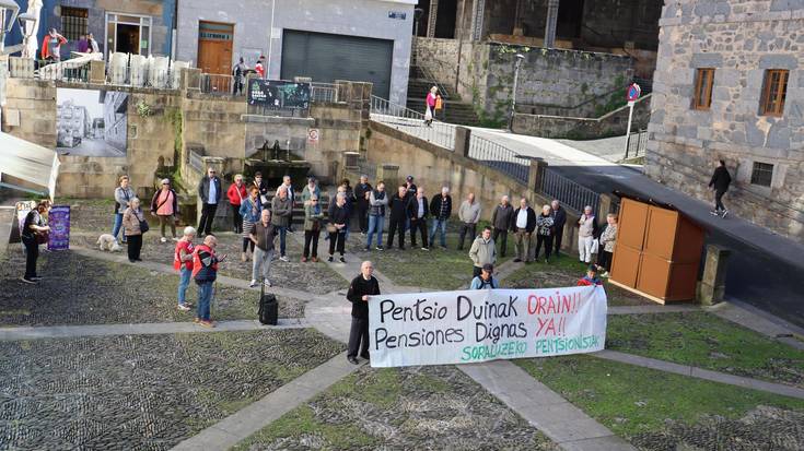 2026ko aurrekontuetan gutxieneko pentsioak osatzeko partida aldarrikatu dute