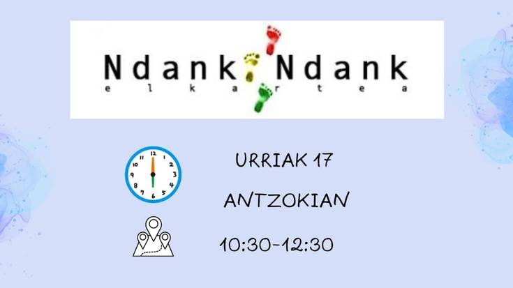 Jendartekin hitzaldia: Ndank Ndank elkartea