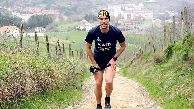 Hamalau ordu eta 50 minutuan gauzatu du Juanan Martinek mendiko zazpi maratoi erdi astebetean egiteko erronka