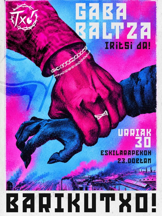 BarikuTXO: "Gaba Baltza iritsi da!"