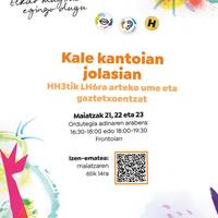 Euskaraldia: "Kale kantoian jolasian"