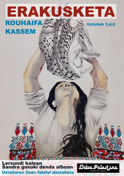 Erakusketa: Rouhaifa Kassem artista palestinarraren ‘Ipuin artistikoak’