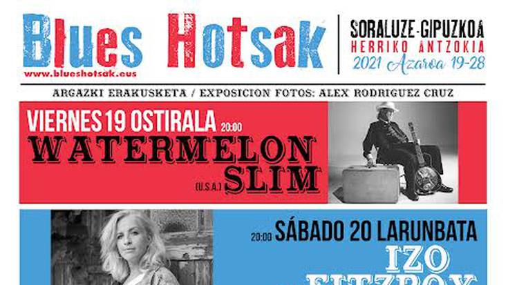 Kontzertua: Watermelon Slim (Blues Hotsak)
