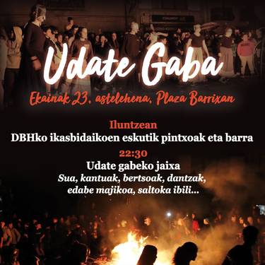 Udate gaueko sua