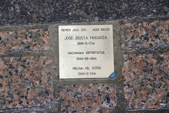 "80 urte igaro dira Jose Mari Irusta Melk-eko kontzentrazio esparruan erail zutenetik"