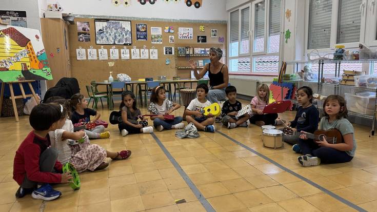 113 ikaslerekin abiatu du ikasturtea Musika Eskolak, iaz baino gehiagorekin
