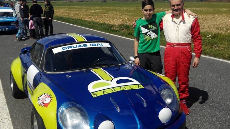 Josemi Gabilondo zena omenduko dute San Migelgo auto igoeran