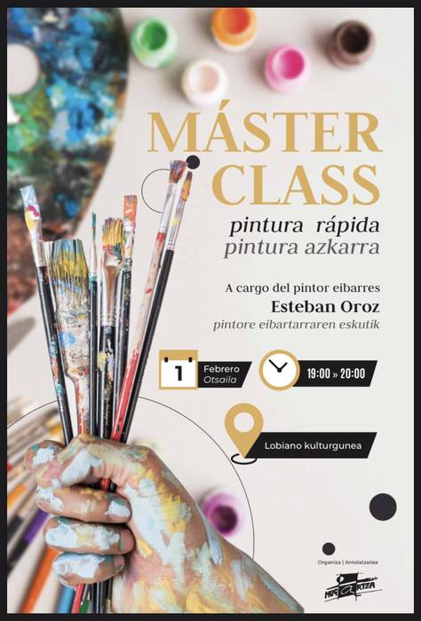 MASTER CLASS Pintura Azkarra