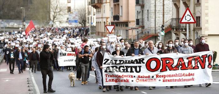 Eguenerako manifestazioa deitu dute Elgoibarren, 'Zaldibar argitu, orain!' leloa hartuta