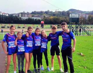 Donostiako Nazioarteko krosean lehiatu dira Mintxetako atletak