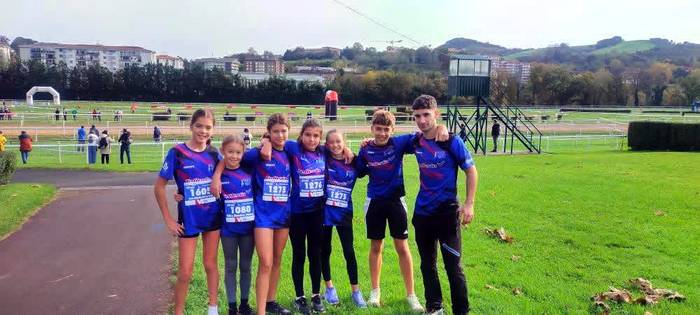 Donostiako Nazioarteko krosean lehiatu dira Mintxetako atletak