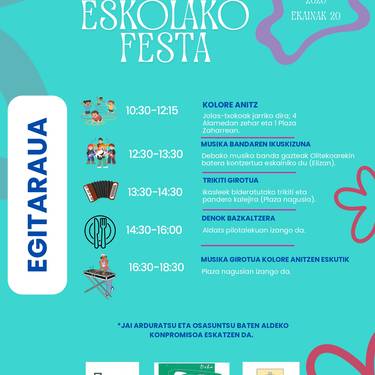 Luzaro eskolako festa