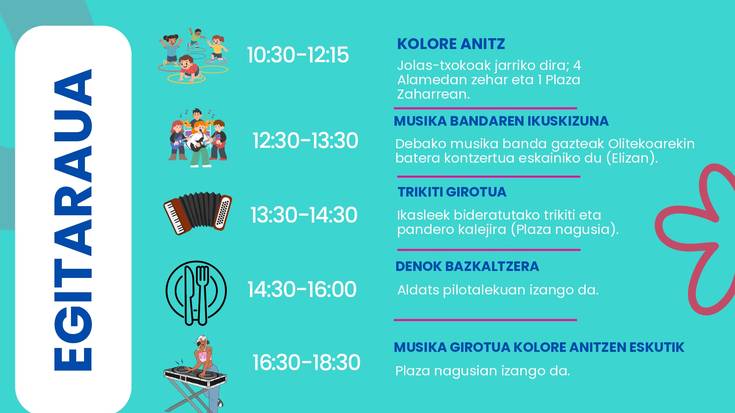 Luzaro eskolako festa