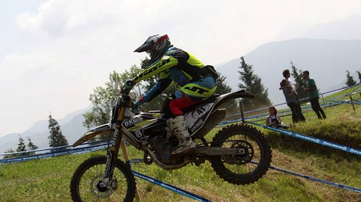 Markos Beraza nagusi San Pedroko lehen Enduroan