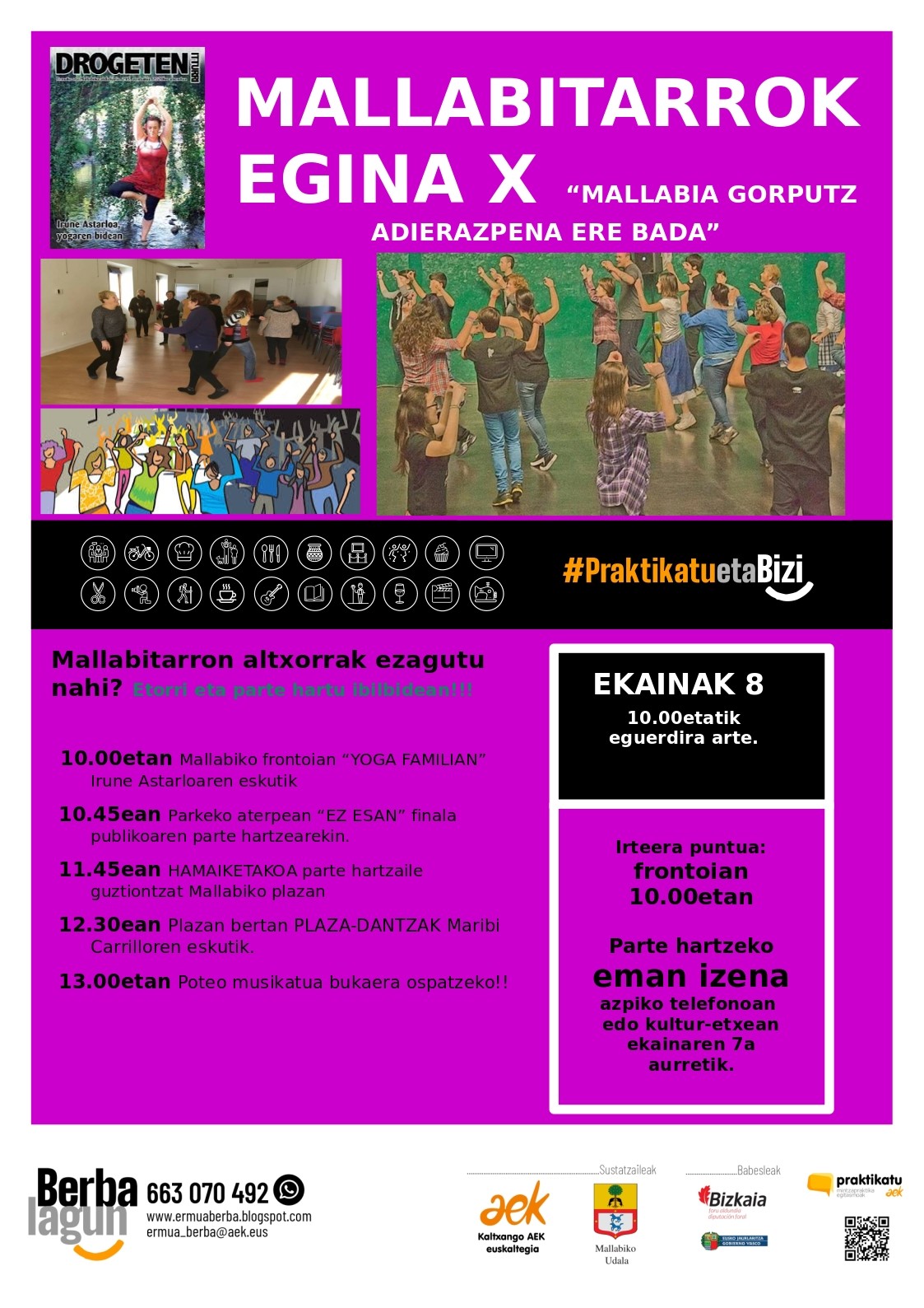 "X. MALLABITARROK EGINA" larunbatean Mallabian
