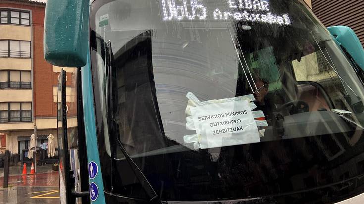 Mugagabeko greba hasiko dute Avanza autobus enpresako beharginek
