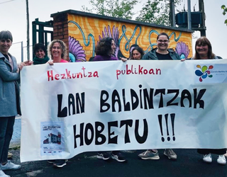 Akordioa lortu eta bertan behera laga dituzte datorren asterako Hezkuntzako grebak eta mobilizazioak