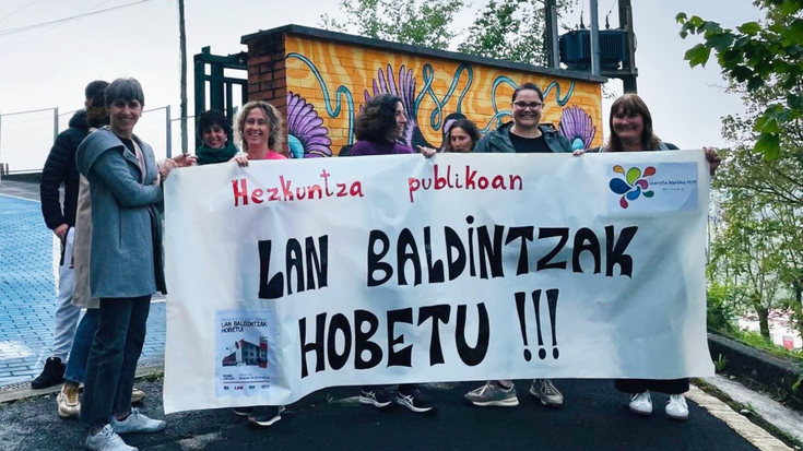 Akordioa lortu eta bertan behera laga dituzte datorren asterako Hezkuntzako grebak eta mobilizazioak