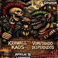 Kontzertuak: Krawal caos eta Desperdizios