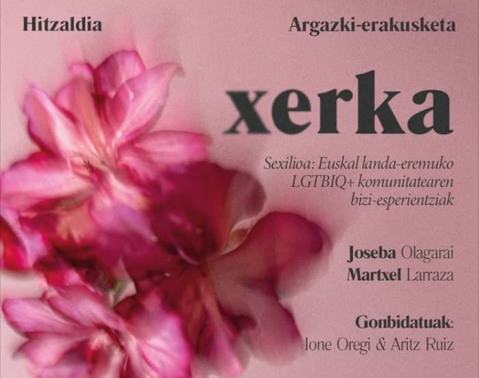 Datorren eguenean, urriak 9, "Xerka" hitzaldia eta erakusketaren aurkezpen ekitaldia egingo da erakusketa aretoan