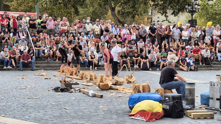 Bilboko Aste Nagusiko herri-kiroletan mallabitarrak protagonista