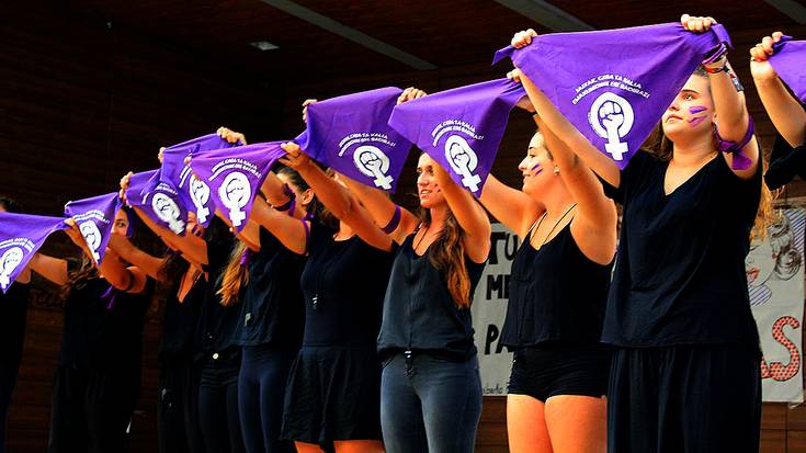 Narrutsik emakume feministen taldea sortu dute Elgoibarren