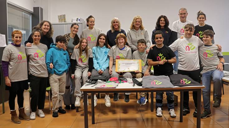 Aniztasun funtzionala duten ikasleei bidea erraztu diete Meka ikastetxean