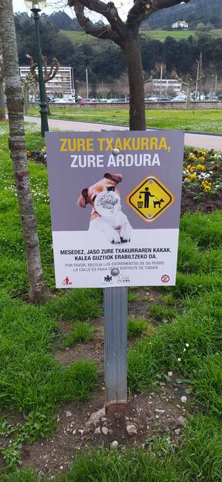 Garbitasuna zaintzeko eskea