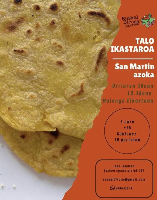 Talo ikastaroa (San Martin)