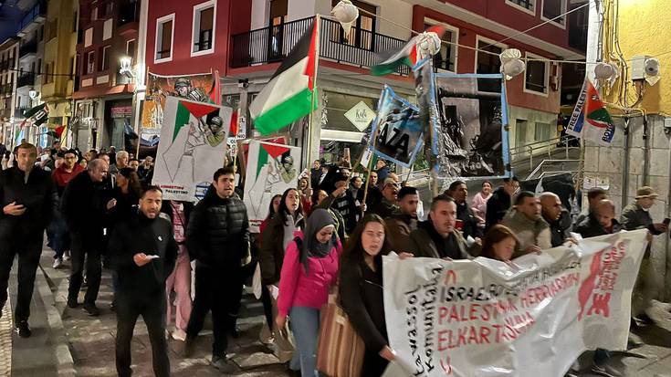 Palestinari elkartasuna adierazteko manifestazioa egingo dute barikuan