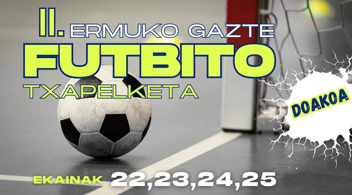 II. Ermuko Gazte Futbito txapelketa