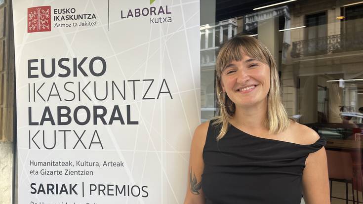 Maddi Alberdi eibartarrak irabazi du Eusko Ikaskuntza-Laboral Kutxa Gazte Saria