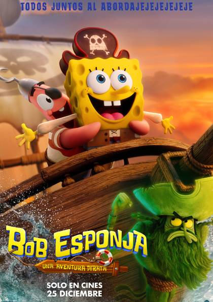 Zinea: 'Bob Esponja, una aventura pirata'