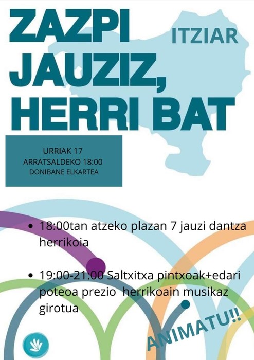 'Zazpi jauziz, herri bat' ekimena