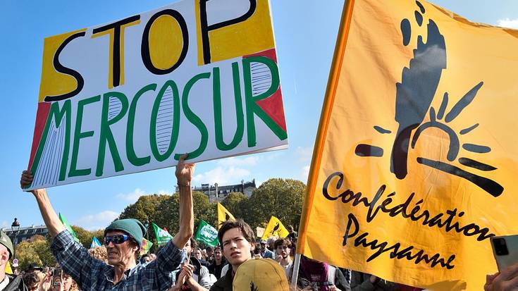 Baserritar Bilgunea sindikatuak salatu du Mercosur akordioak ustiategi txikiak "behin betiko" desagerraraziko dituela