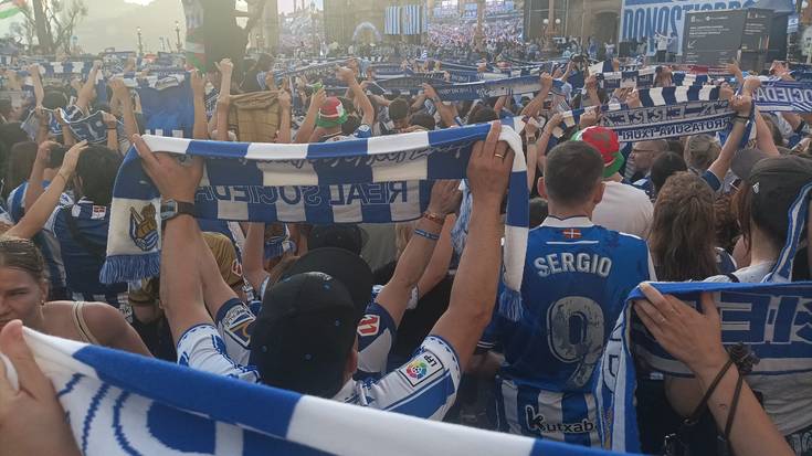 Soraluzetarrak ere Donostian Realari harrera egiten