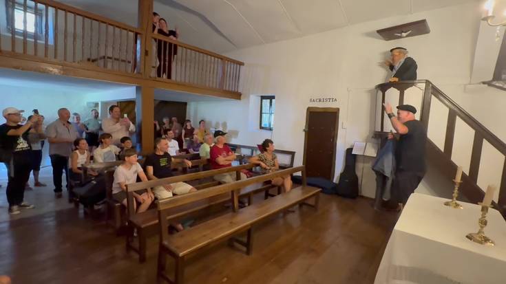 Zelemeterio aurkeztu dute, San Martzialgo jaietako pertsonaia