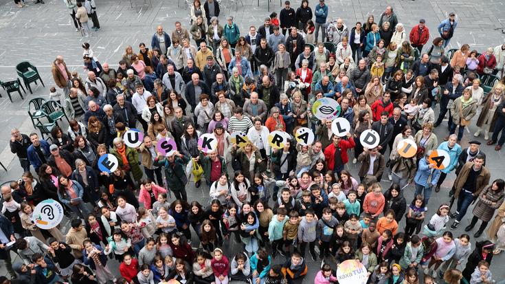 BIDEOA: Martxan daukagu Euskaraldia