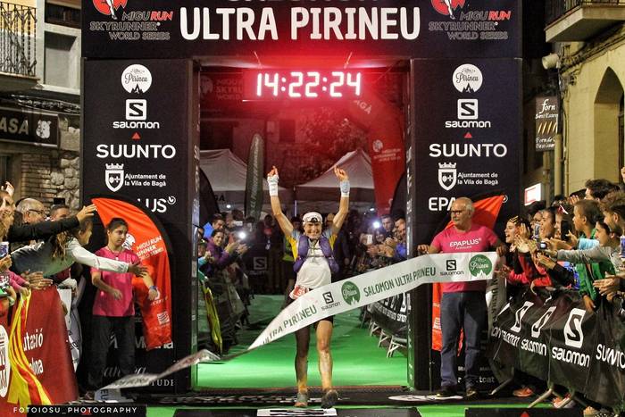 Maite Maiora nagusi 110 kilometroko Ultra Pirineu mendi lasterketan