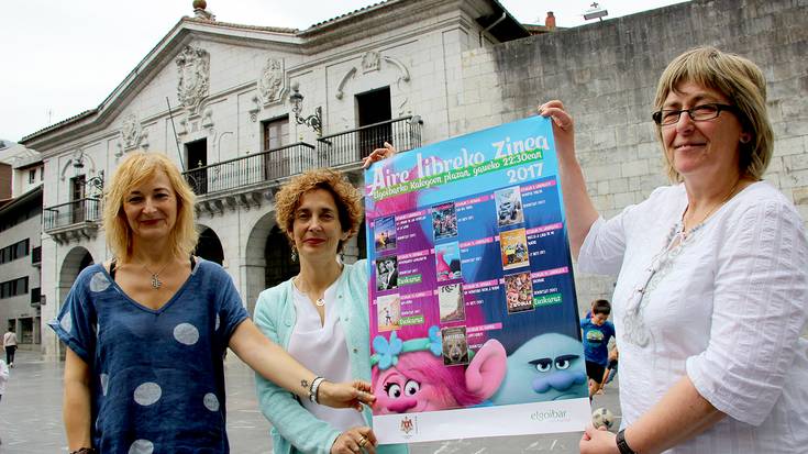 Aire libreko zine emanaldiak uztailaren 1ean hasiko dira