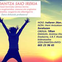 Biodantza saio irekia