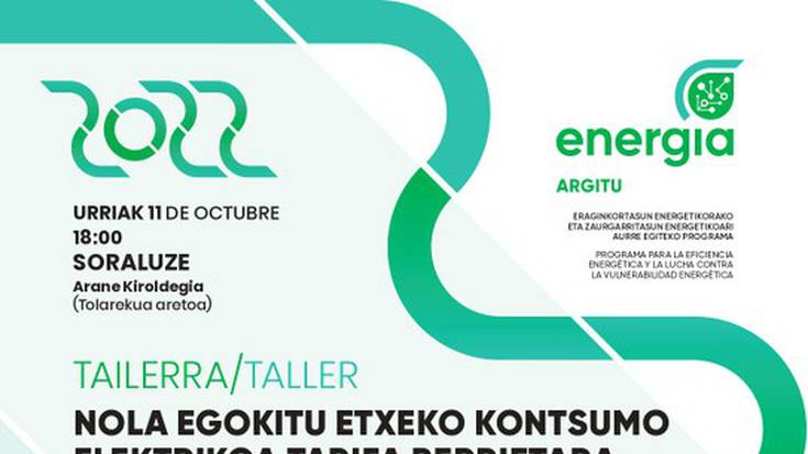 Tailerra: Nola egokitu etxeko kontsumoa tarifa elektriko berrietara?