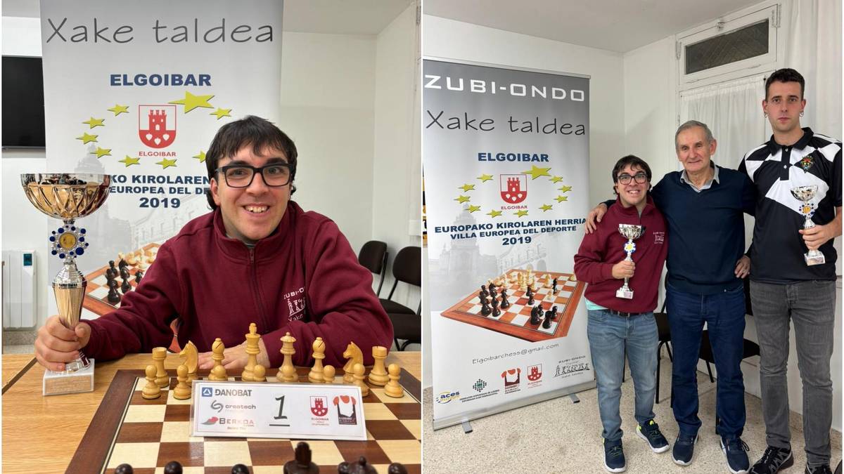 Markel Kerexeta xakelaria Gipuzkoako Lehen Mailan arituko da aurrerantzean