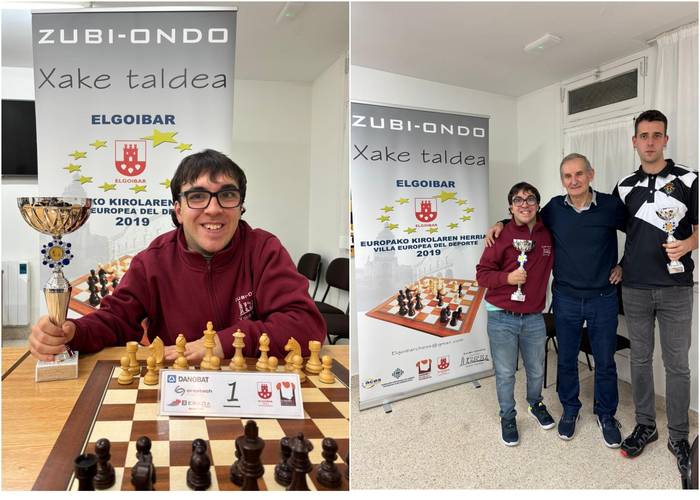 Markel Kerexeta xakelaria Gipuzkoako Lehen Mailan arituko da aurrerantzean