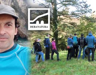 Debanatura elkarteko Diego Mendoza elkarrizketatu dute Antxeta irratian