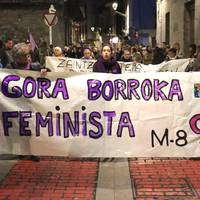 Manifestazioa: "Beste mundu bat feminismotik"